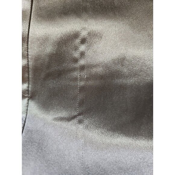 NWT J.Crew Collection Embellished Cocoon Coat in Gray Beaded Wool Topcoat 8 - Picture 13 of 14